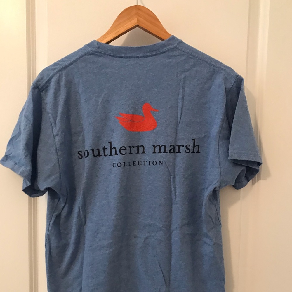 blue southern marsh t-shirt
